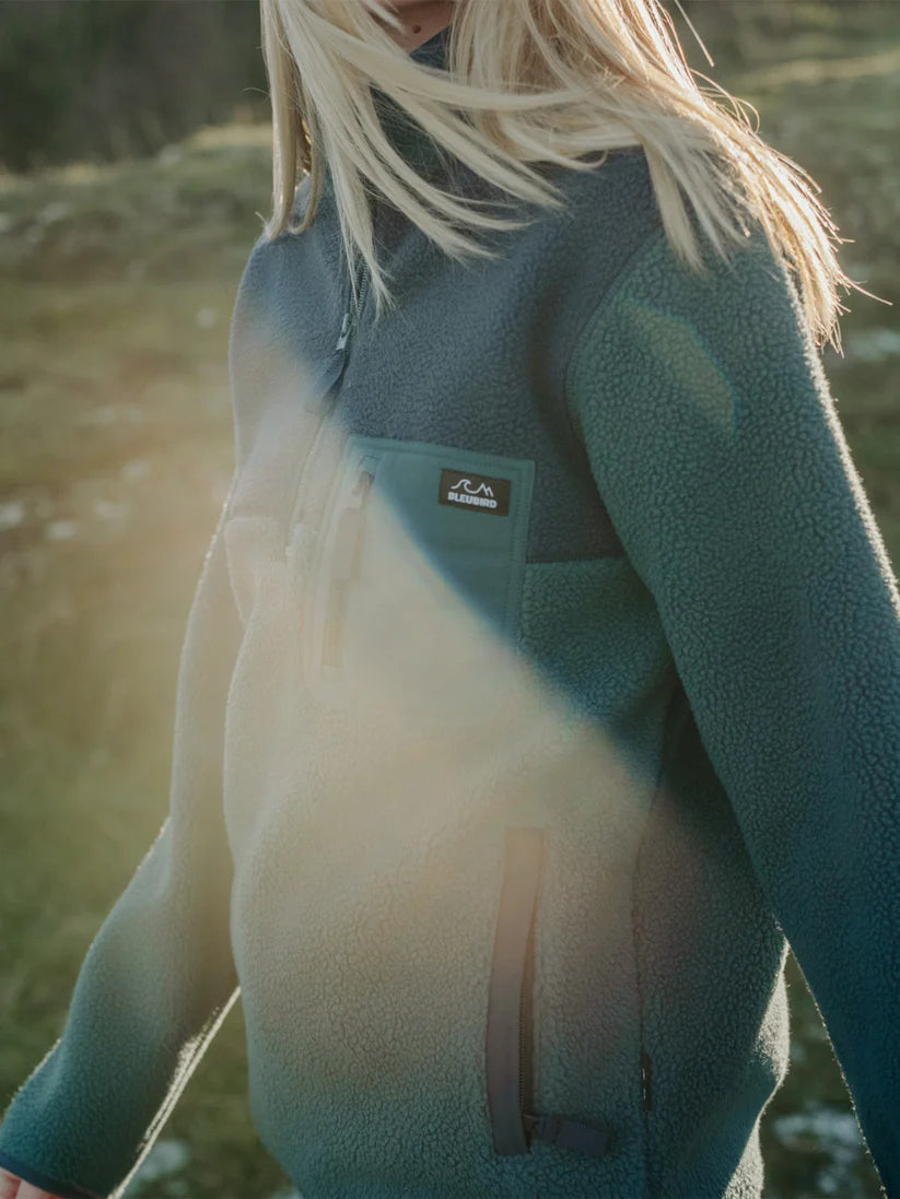 Bleubird Polar 1/4 Zip Fleece Teal