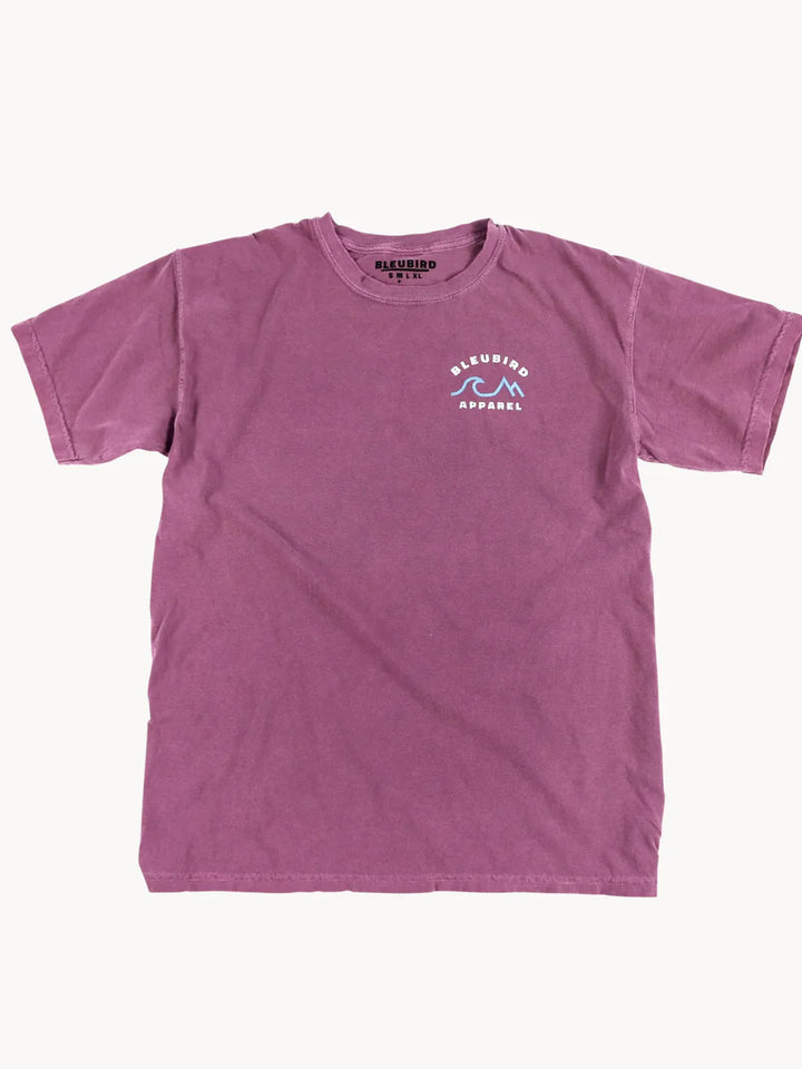 Bleubird Horizon Tee Berry