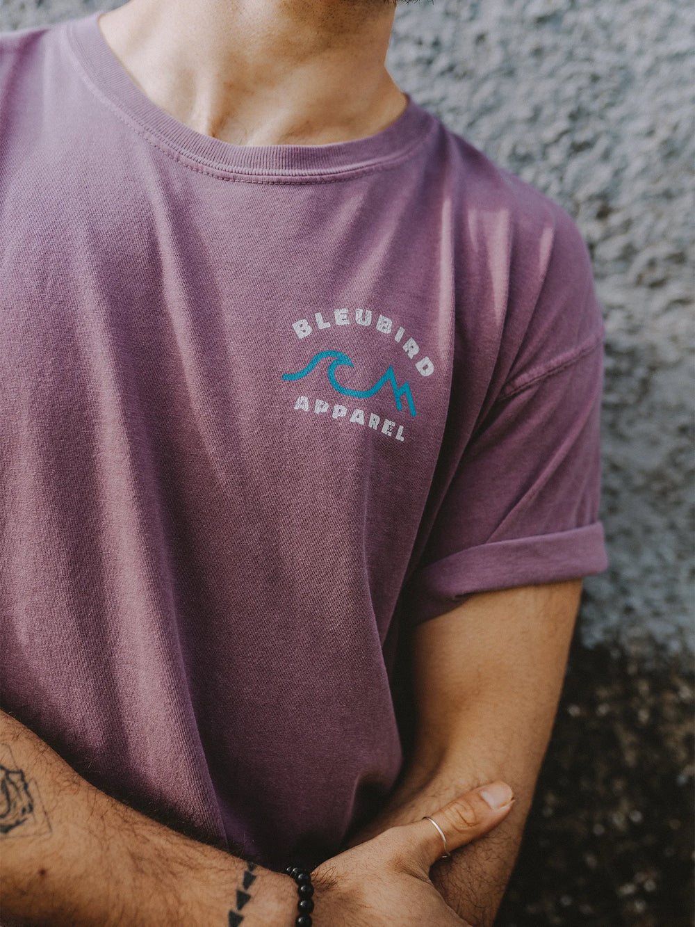 Bleubird Horizon Tee Berry