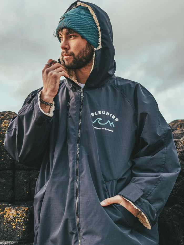 Bleubird Nordic Robe Unisex Navy