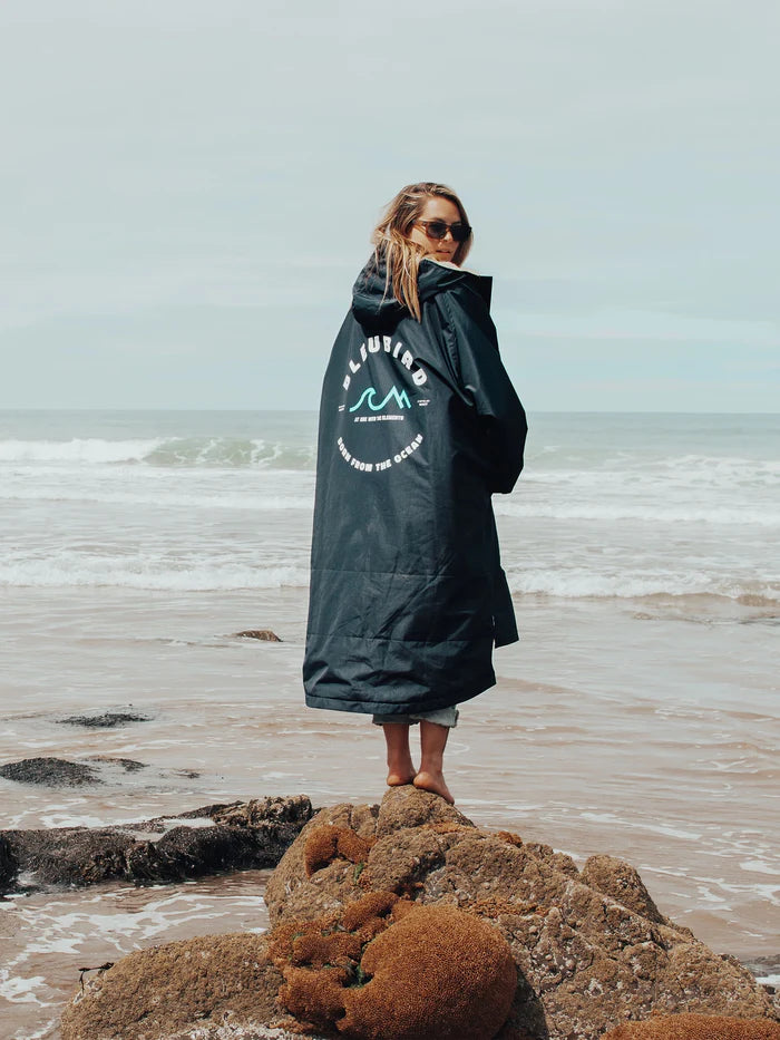 Bleubird Nordic Robe Unisex Navy