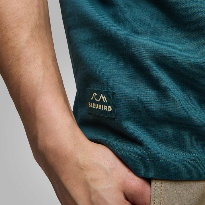 Bleubird Peaklight Tee Marine