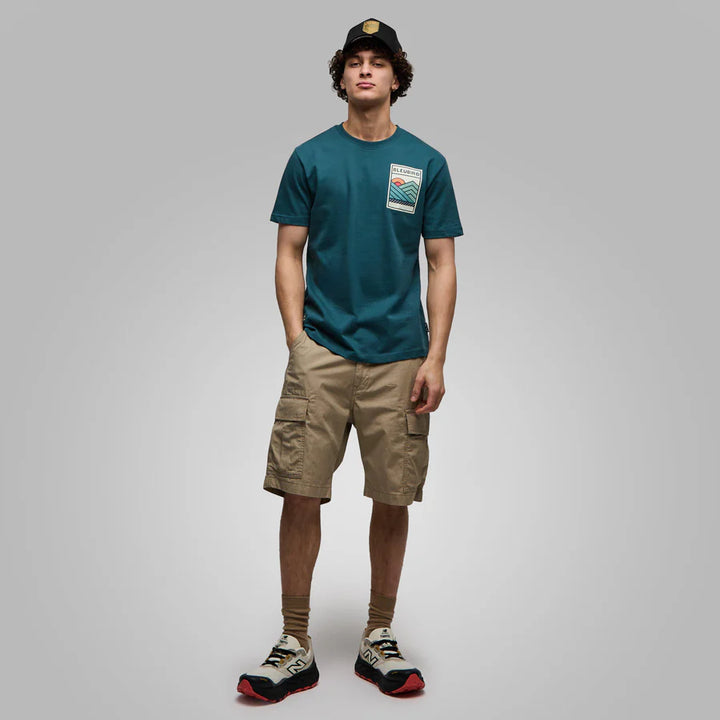 Bleubird Peaklight Tee Marine