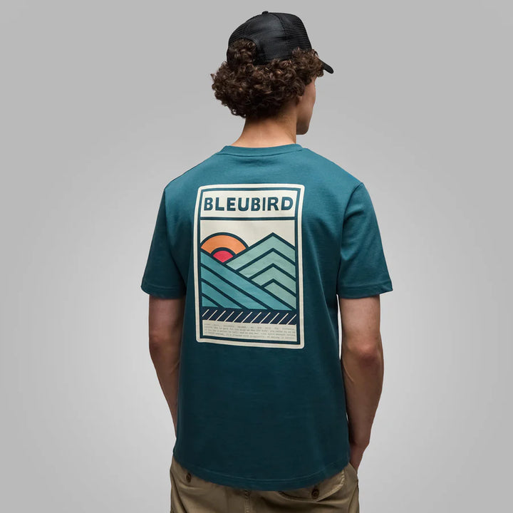 Bleubird Peaklight Tee Marine