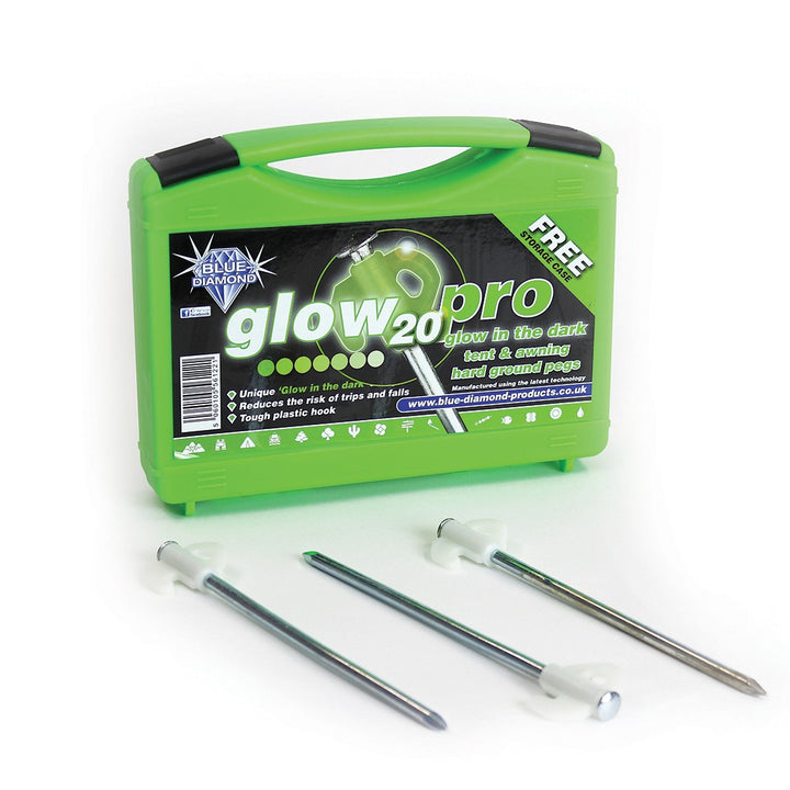 Blue Diamond Glow Pegs x 20