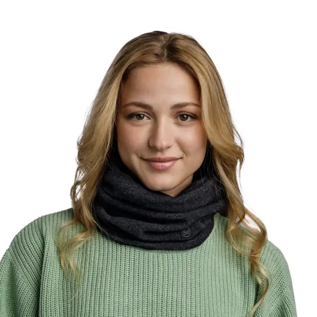 Buff Merino Fleece Solid Black