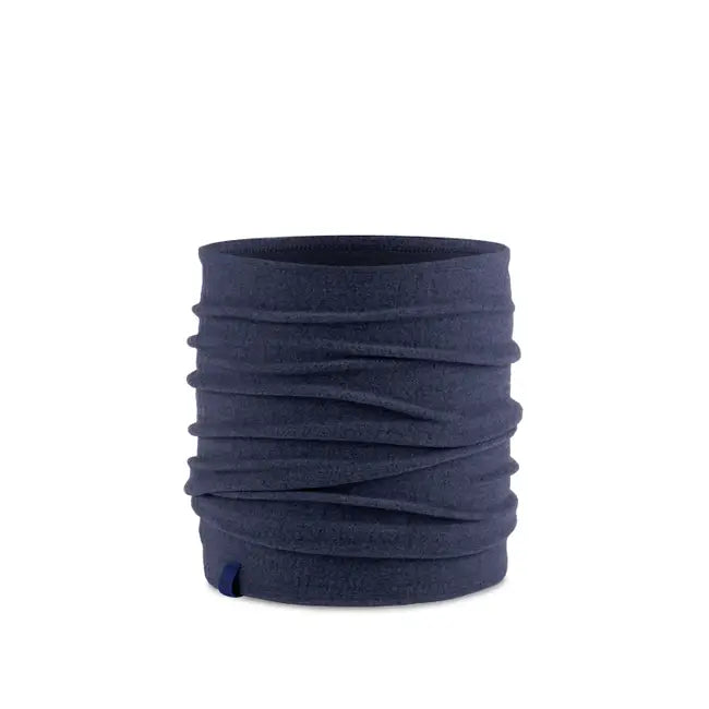 Buff Merino Fleece Solid Navy