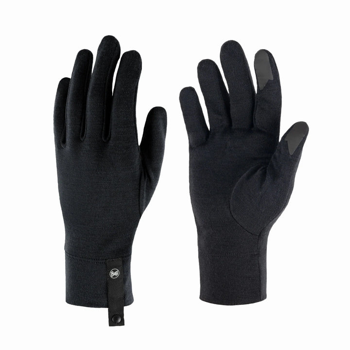 Buff Merino Midweight Gloves Night Blue