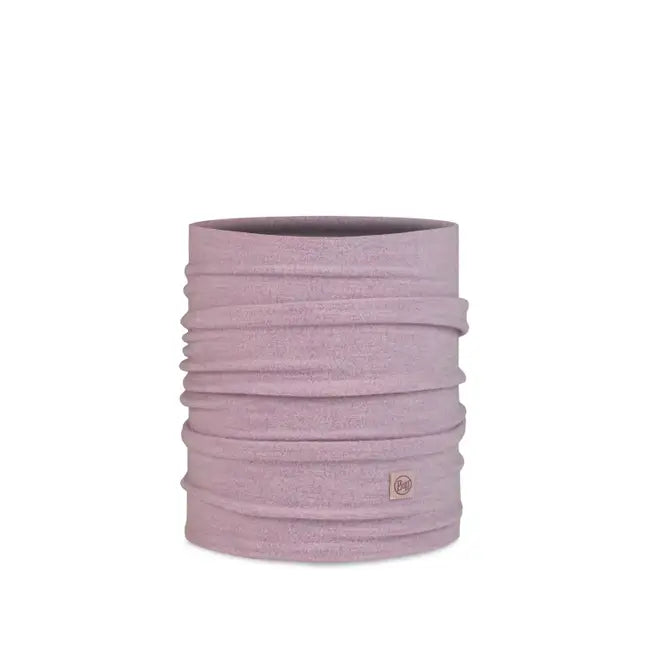 Buff Merino Fleece Solid Lilac Sand