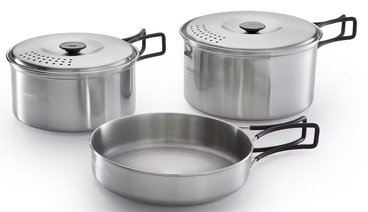Campingaz Stainless Steel Camping Kit