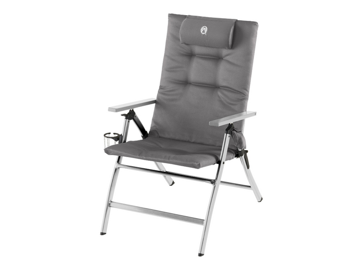 Coleman 5 Position Recliner Chair Aluminium