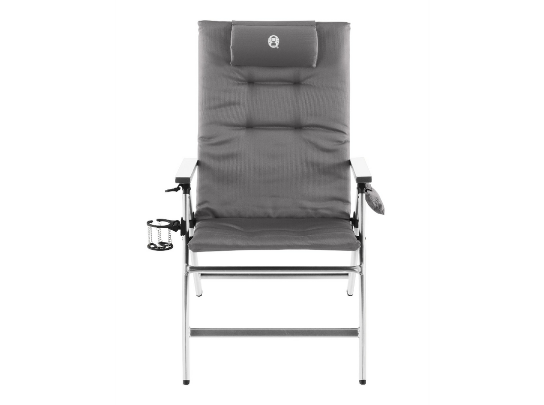 Coleman 5 Position Recliner Chair Aluminium