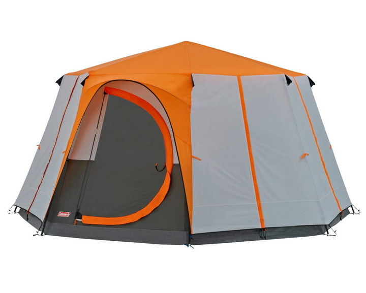 Coleman Cortes Octagon 8 Person Tent Orange