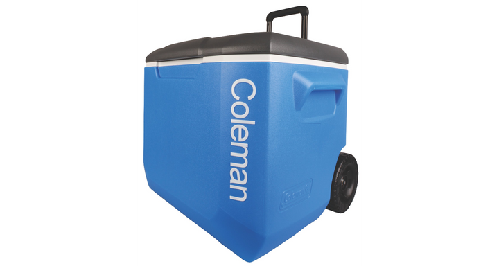 Coleman Performance Wheeled 60QT Cooler Blue