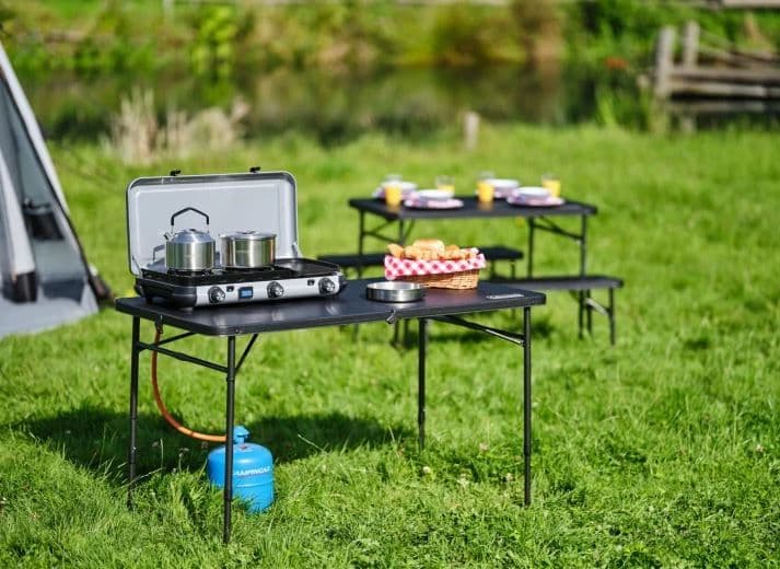 Coleman Camping Table 4ft Fold In Half
