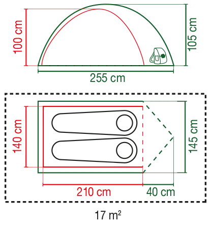 Coleman Darwin 2+ Blackout Tent