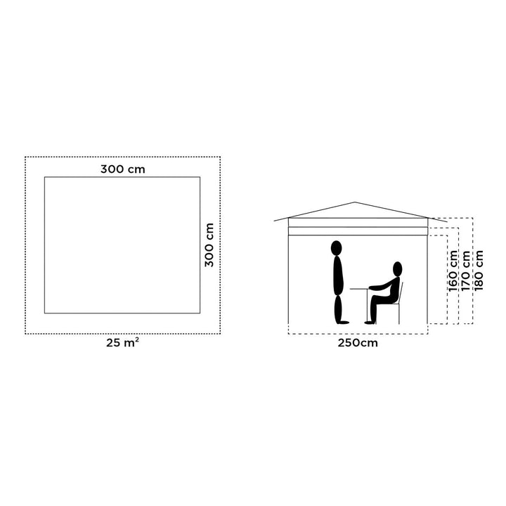 Coleman FastPitch OnePush Shelter M 3m x 3m