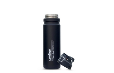 Contigo Freeflow Stainless Steel 700ml Water Bottle Black