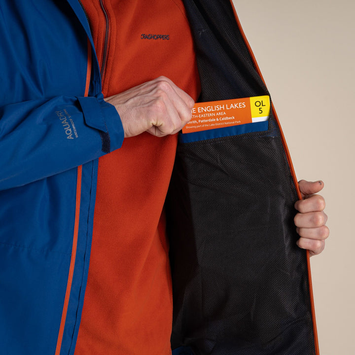 Craghoppers Mens Creevey Jacket Linckia Blue