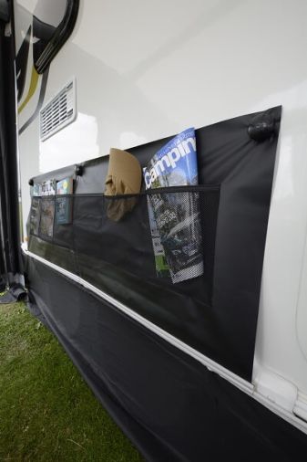 Dometic Double Wheel Arch Cover Black