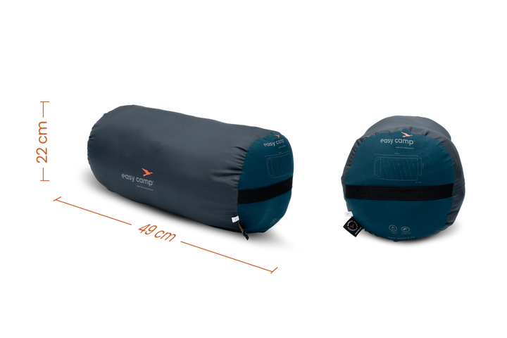 Easy Camp Raven I Square XL 5°C - Left zipper