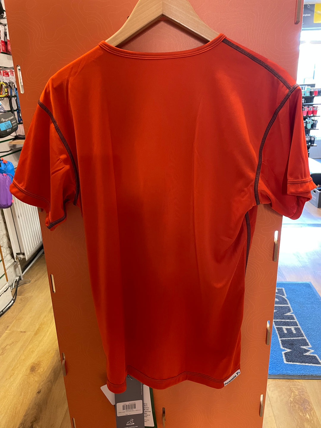 Paramo Cambia Short Sleeve Crew Neck Tee Mens Pumpkin