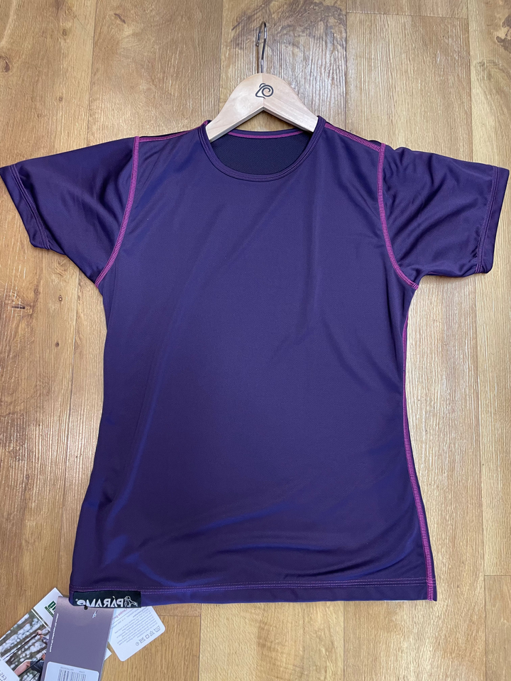 Paramo Cambia Short Sleeve Crew Neck Tee Womens Elderberry