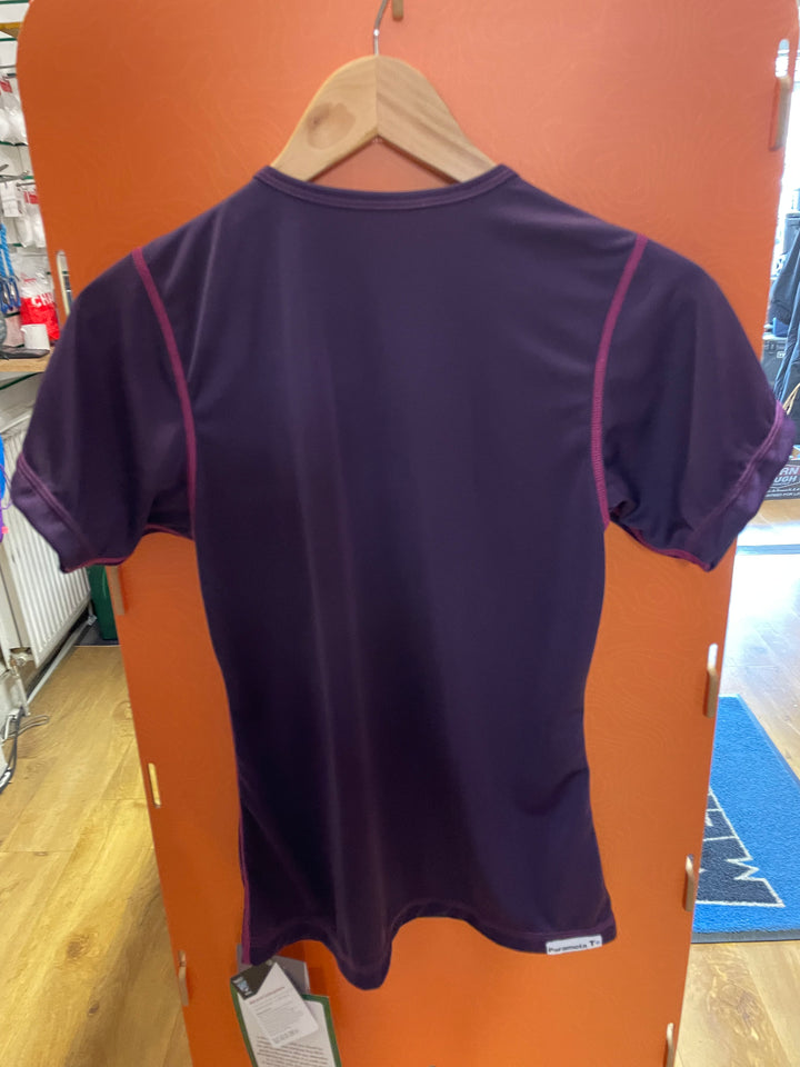 Paramo Cambia Short Sleeve Crew Neck Tee Womens Elderberry