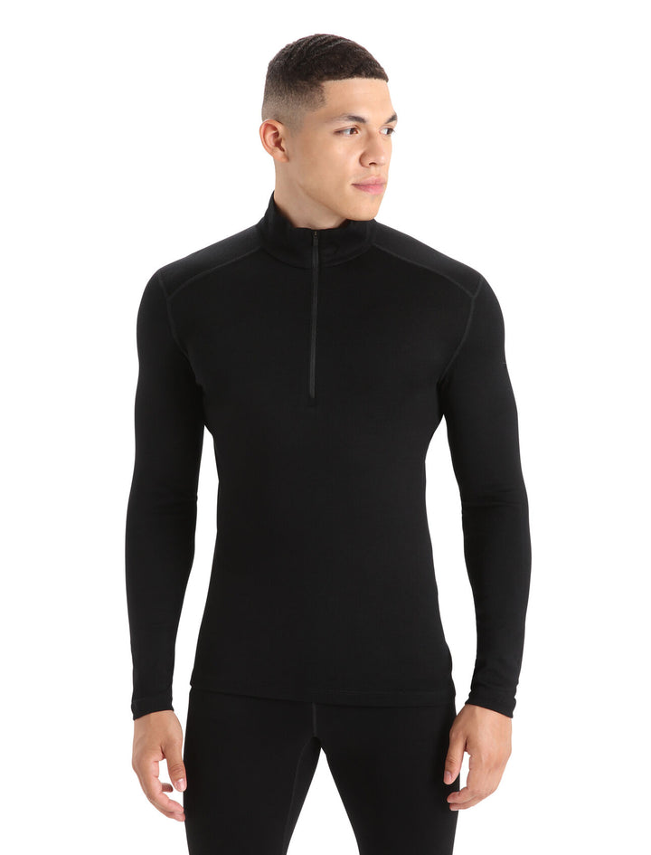 Icebreaker Mens Merino 260 Tech Long Sleeve Half Zip Thermal Top