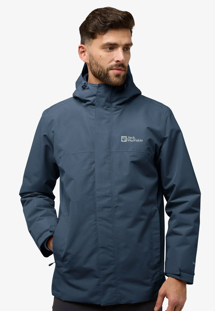 Jack Wolfskin Altenberg 3 in 1 Jacket Mens Midnight Sky
