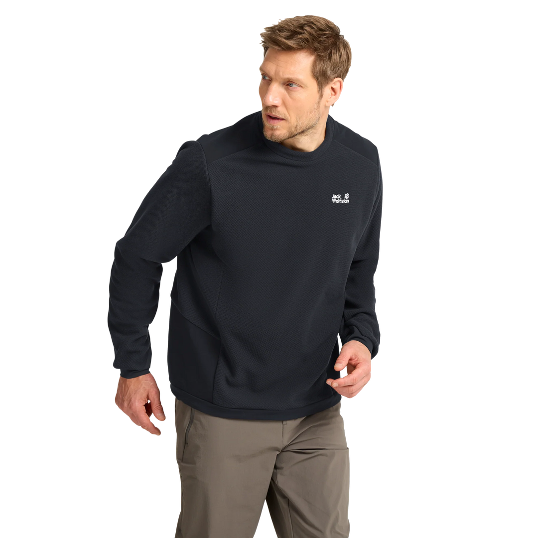 Jack Wolfskin Cold Ridge Crewneck Mens Phantom