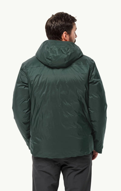 Jack Wolfskin Cyrox 2L Down Jacket Mens Black OLive