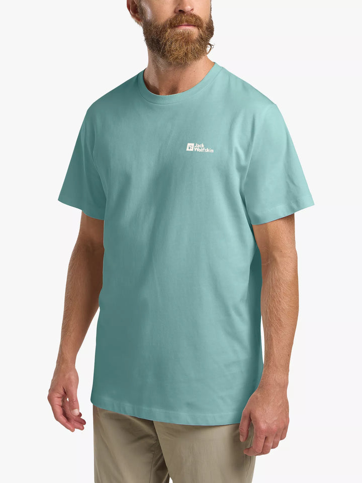 Jack Wolfskin Essential T-Shirt Mens Soft Jade