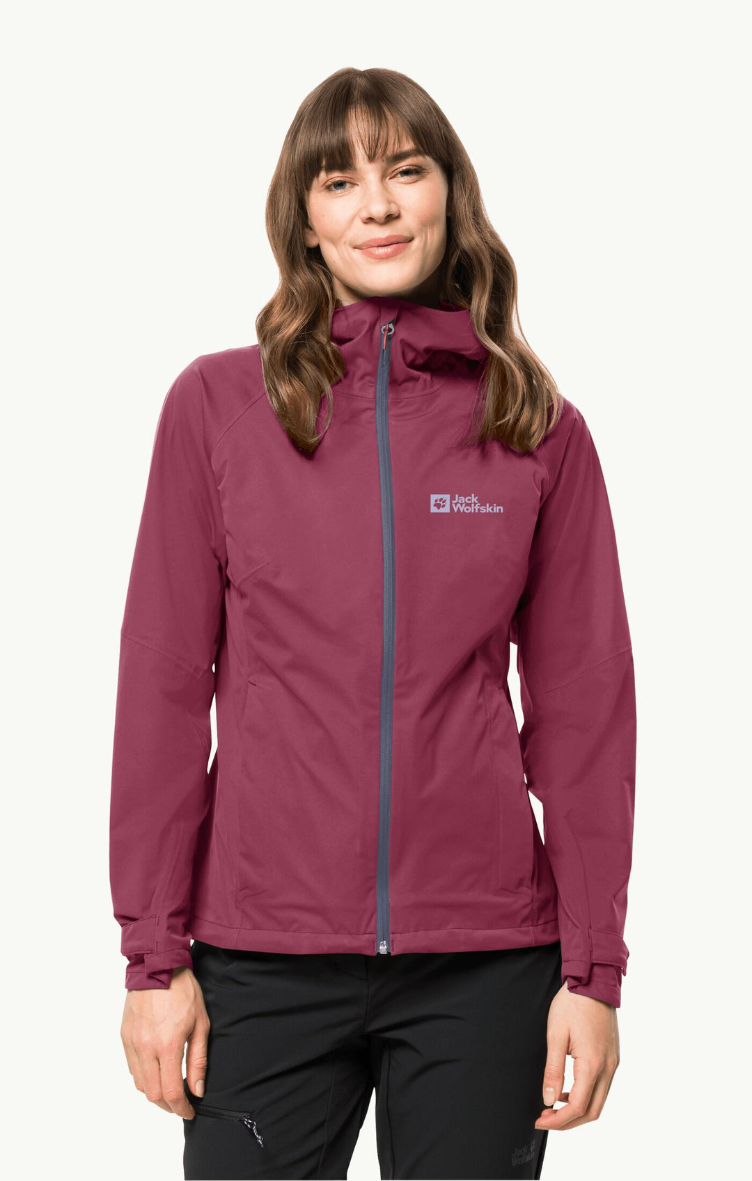 Jack Wolfskin Go Hike Jacket Womens Sangria Red