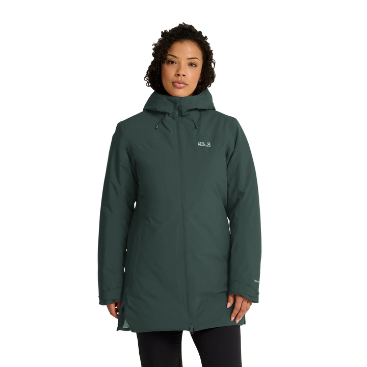 Jack Wolfskin Heidelstein Insulated Jacket Womens Sago Palm