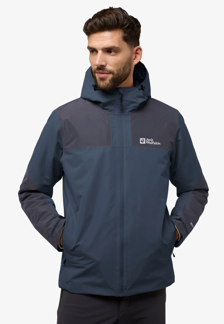 Jack Wolfskin Jasper Insulated Jacket Mens Midnight Sky