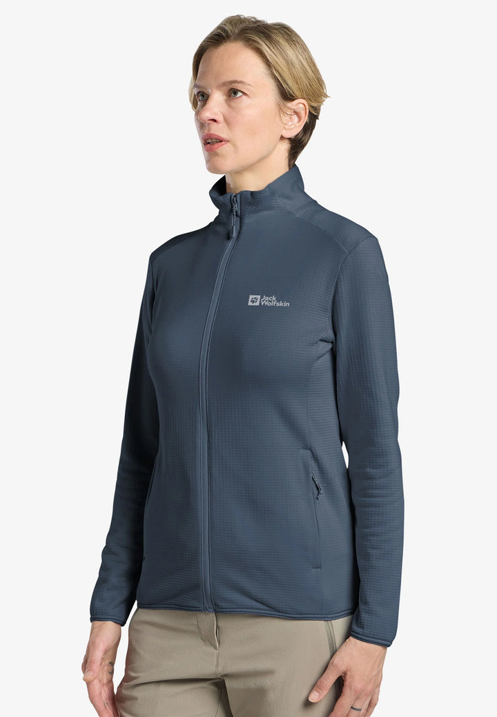 Jack Wolfskin Kolbenberg Full Zip Womens Midnight Sky