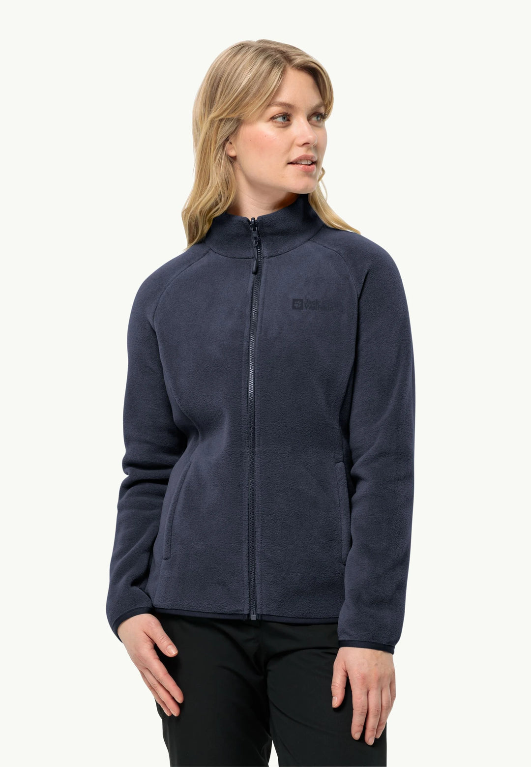 Jack Wolfskin Moonrise Full Zip Fleece Womens Night Blue BCH Camping Leisure