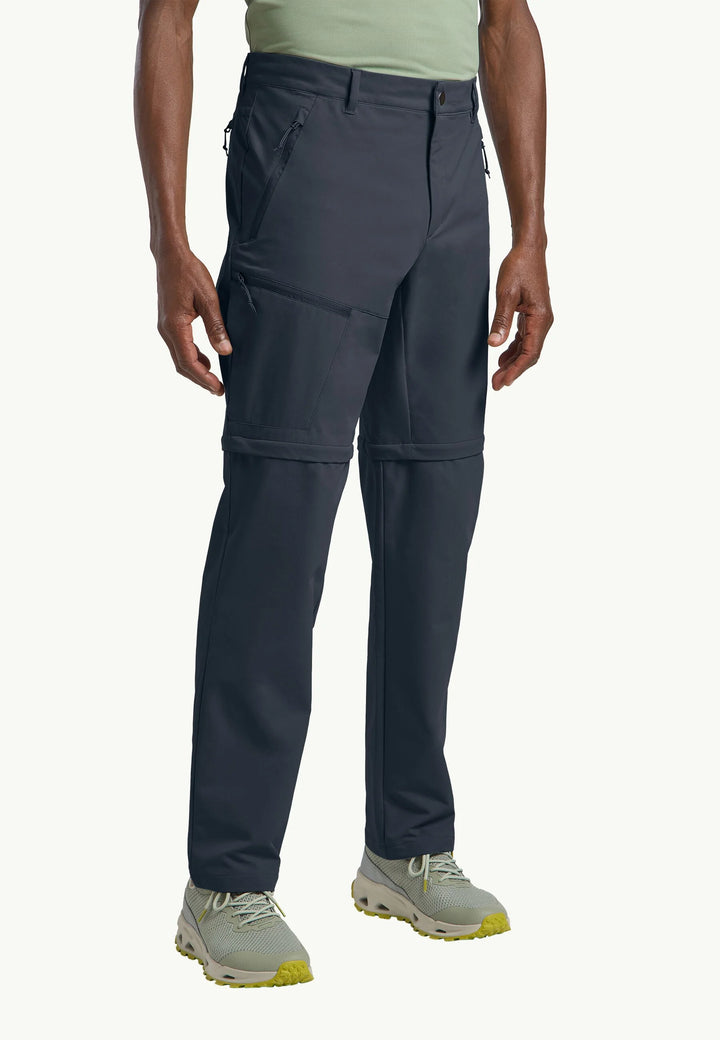 Jack Wolfskin Pico Trail Zip Off Pants Mens Midnight Sky