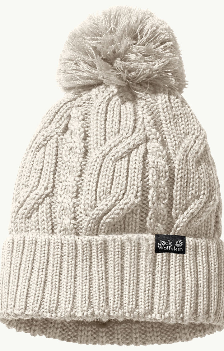 Jack Wolfskin Pompom Beanie Dove