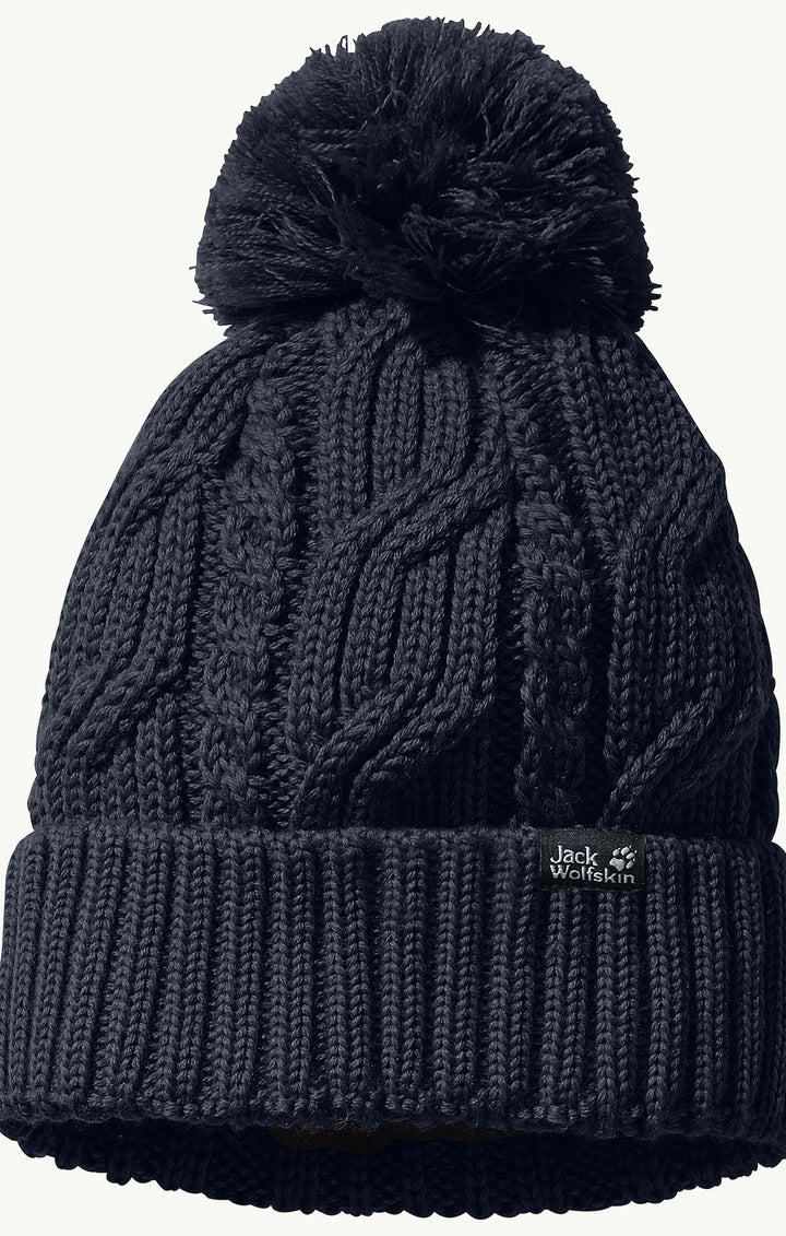 Jack Wolfskin Pompom Beanie Night Blue