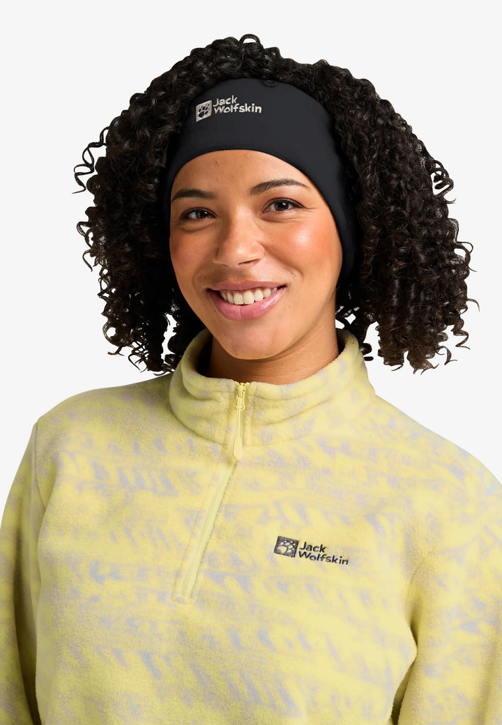 Jack Wolfskin Real Stuff Headband Black