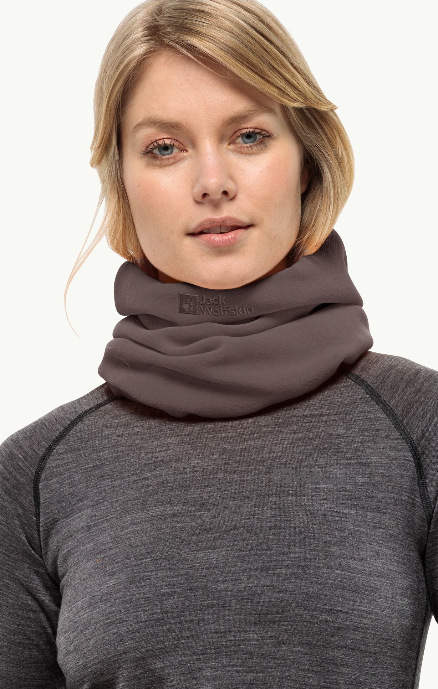 Jack Wolfskin Real Stuff Loop Neck Gaiter Red Earth BCH Camping Leisure