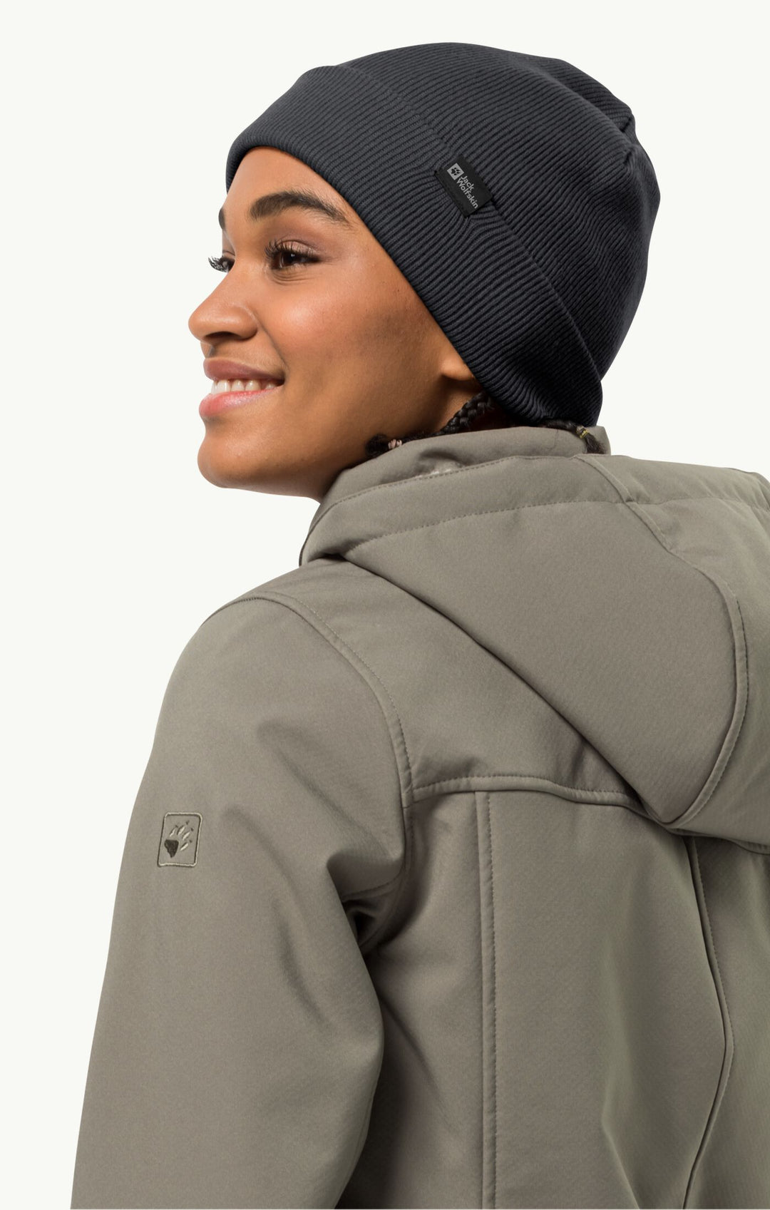 Jack Wolfskin Rib Beanie Black