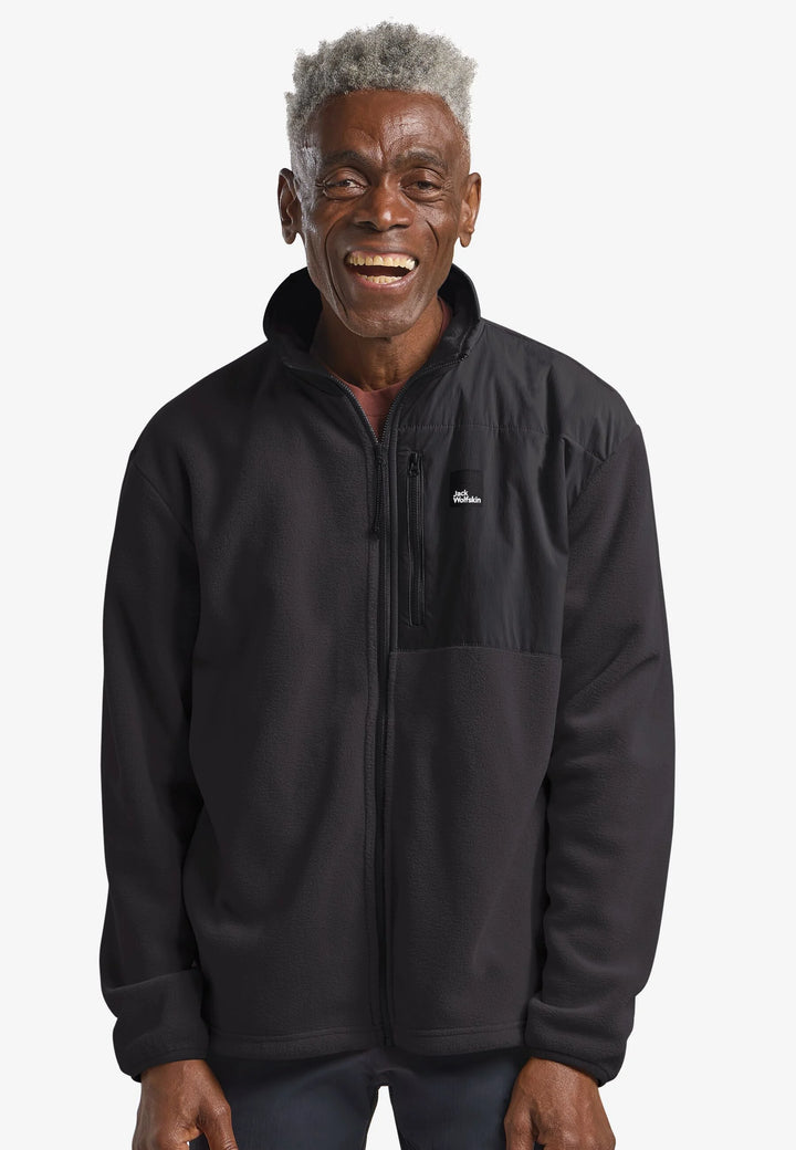 Jack Wolfskin Sumetro Full Zip Fleece Mens Black