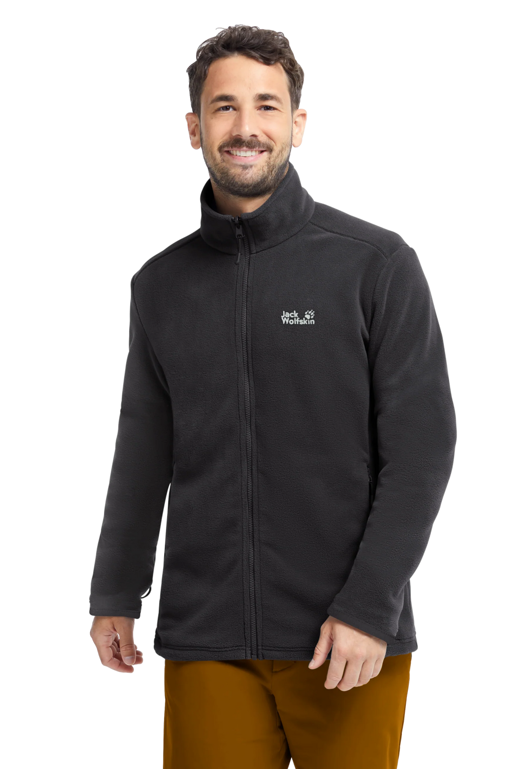 Jack Wolfskin Taunus 200 Full Zip Fleece Mens Black