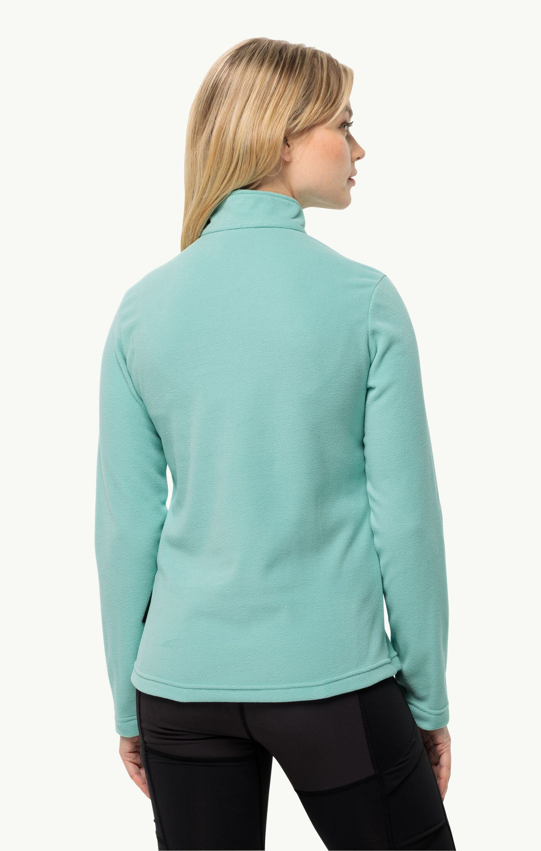 Jack Wolfskin Taunus Half Zip Womens Micro Fleece Sea Foam