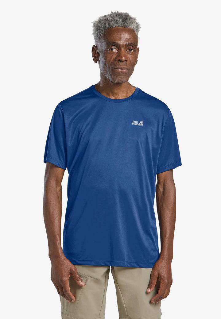 Jack Wolfskin Tech Tee Blue Orchid