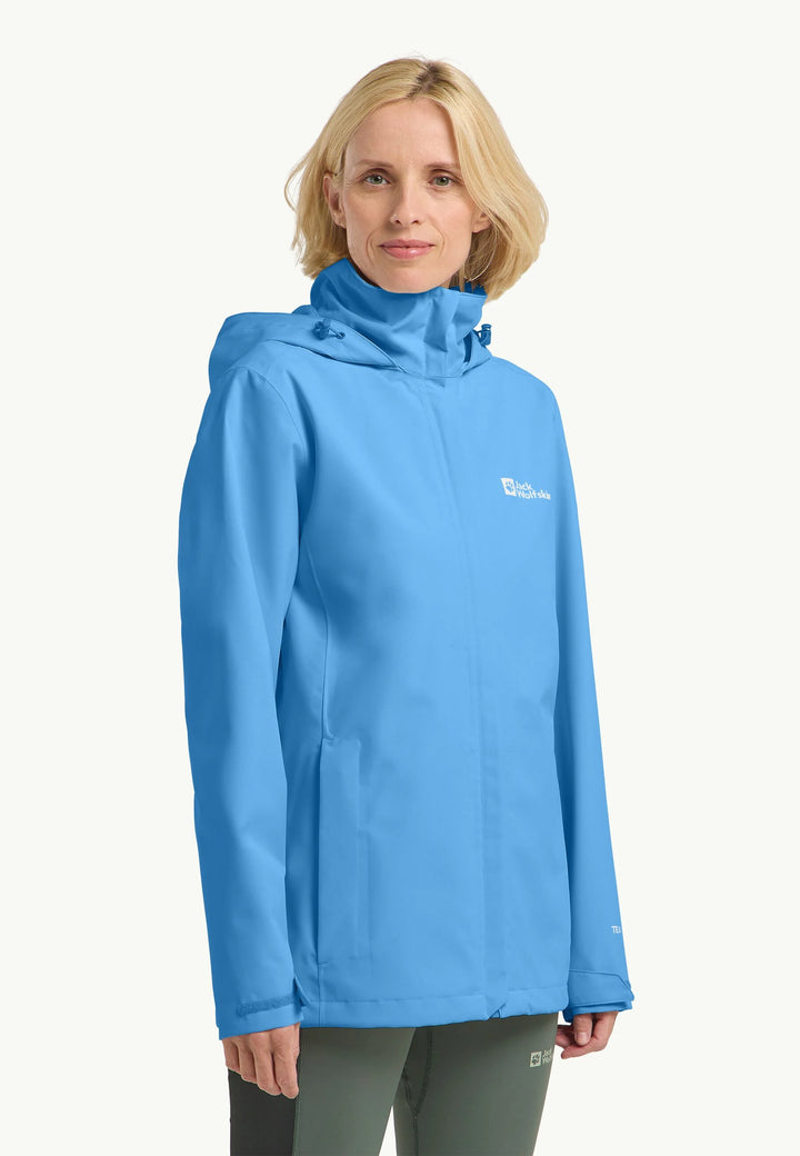 Jack Wolfskin Trailtime Jacket Womens Mid Blue