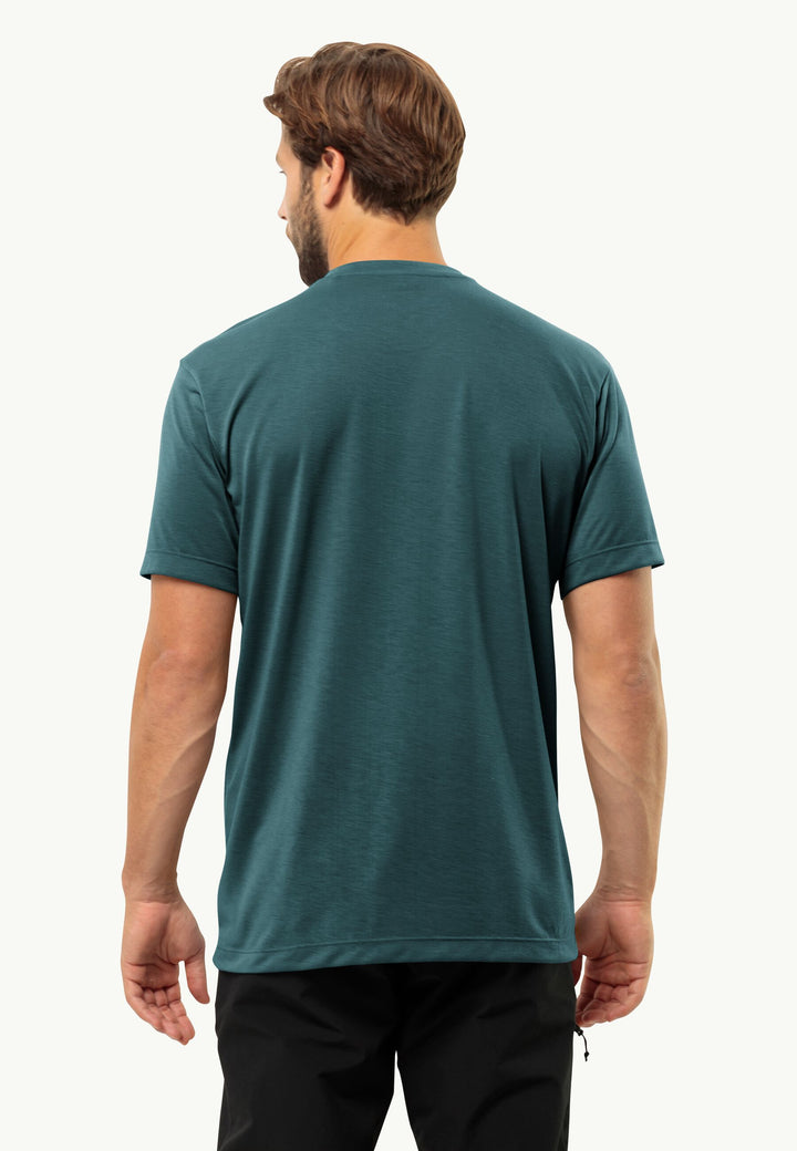 Jack Wolfskin Vonnan S/S Tee Mens Emerald